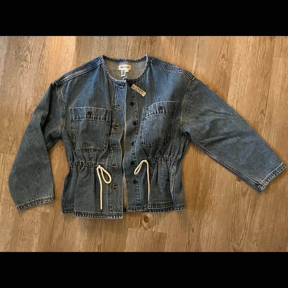 NWT Madewell Jean Jacket
